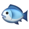 Fish emoji on Apple
